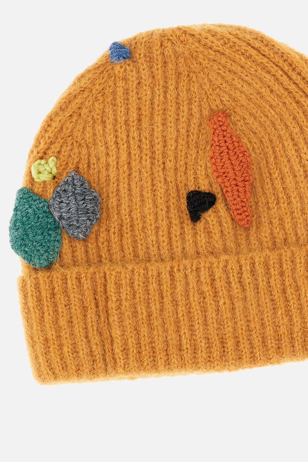 EMBROIDERED WOOL BEANIE