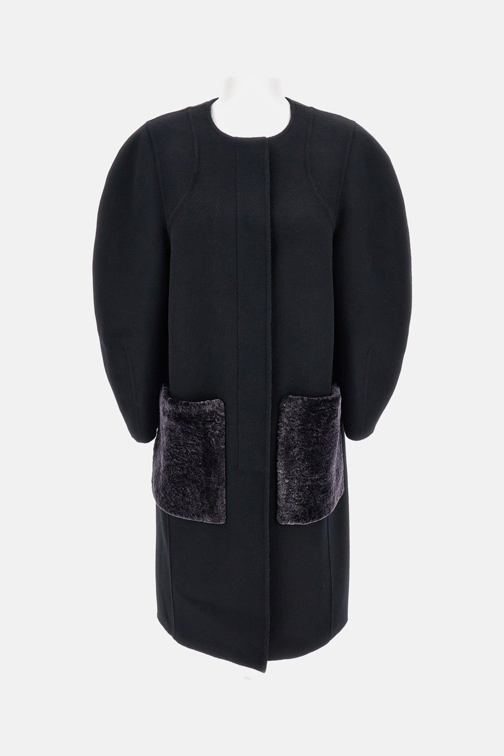 FF DOUBLE WOOL COAT