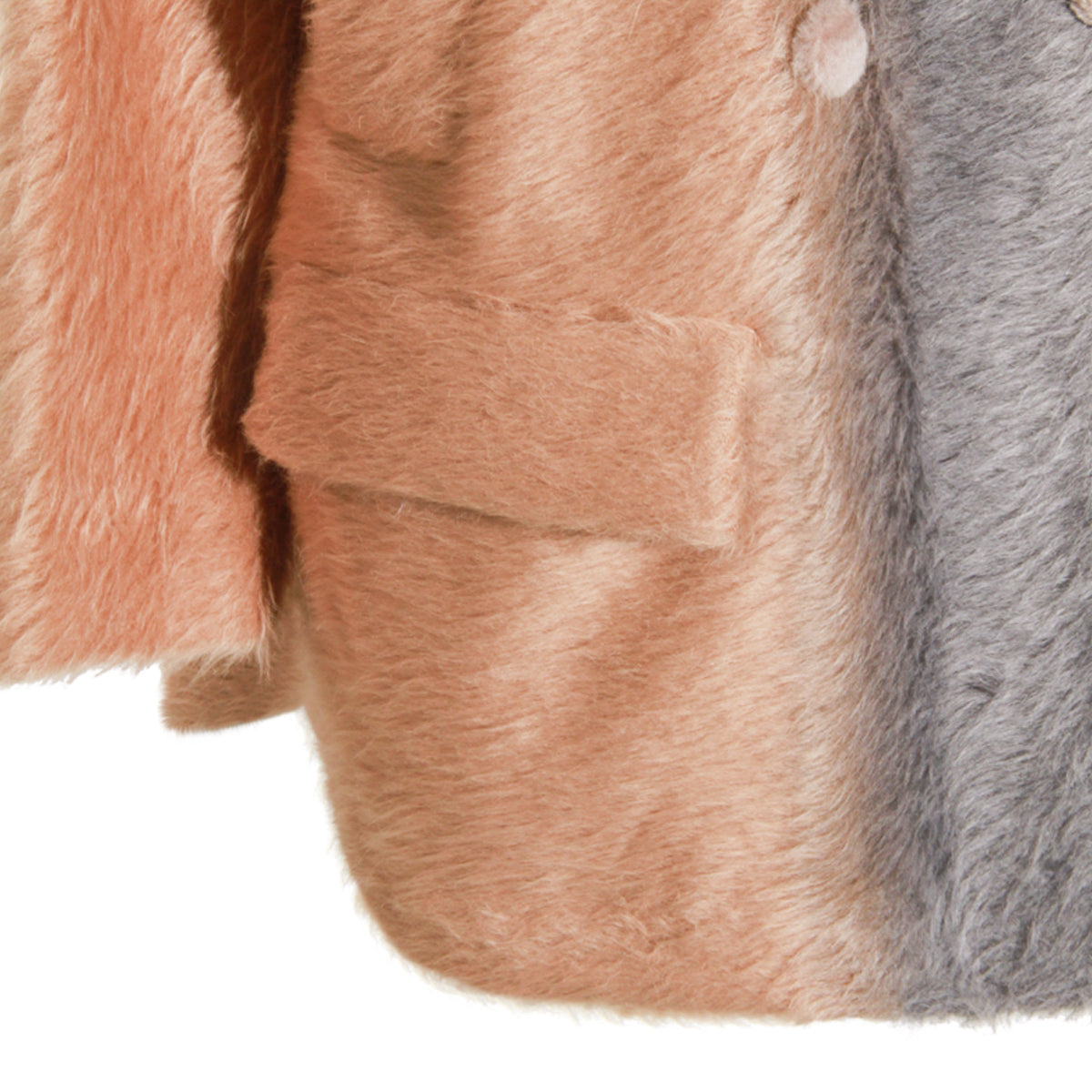 MULTICOLOR VISCOSE COAT