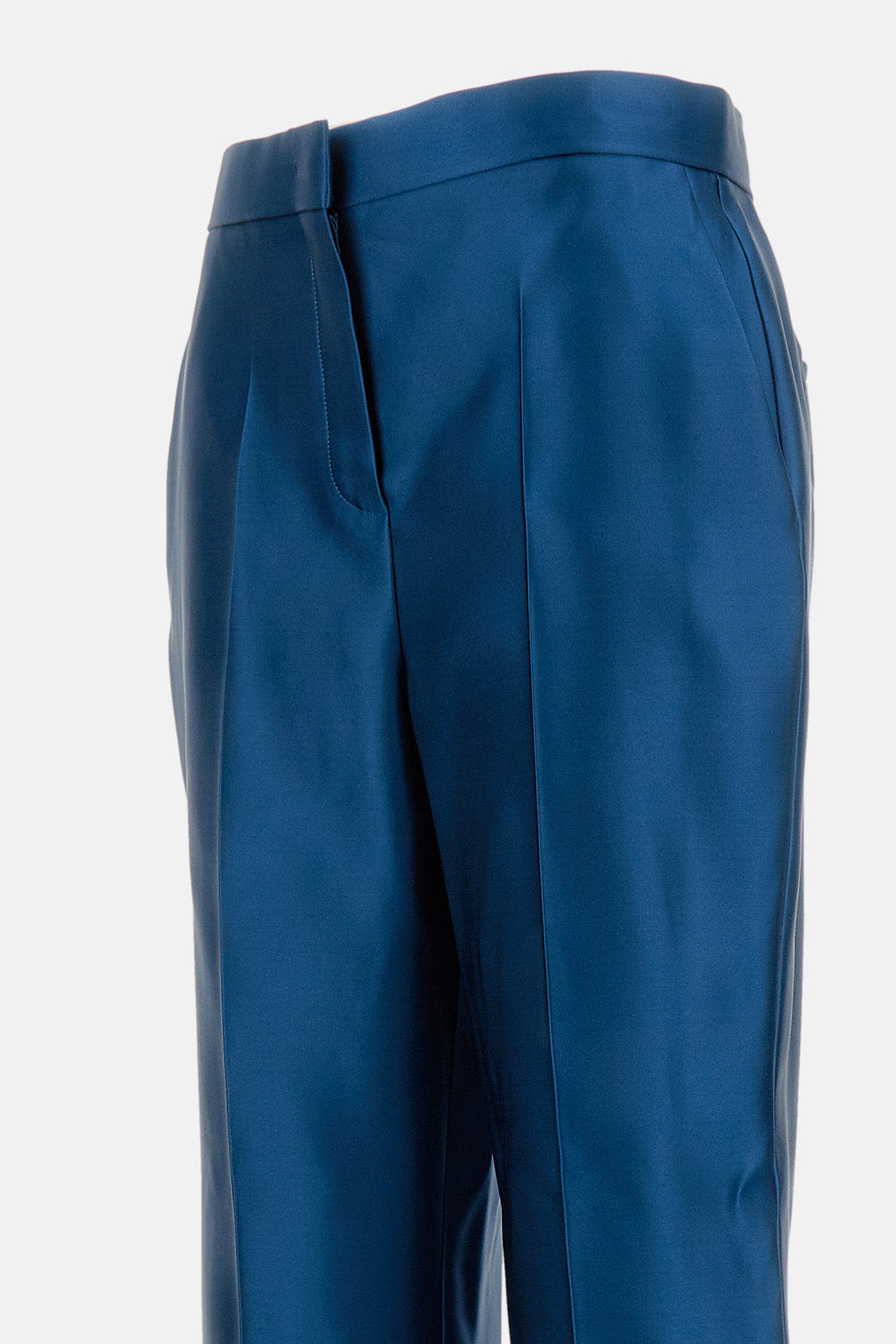 TAILORED SILK TROUSERS