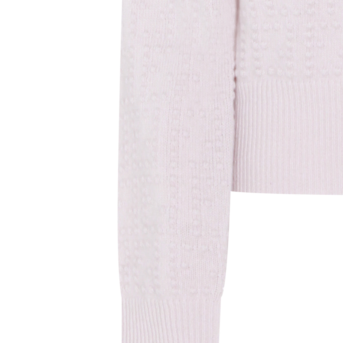 LIGHT GREY WOOL KNITWEAR