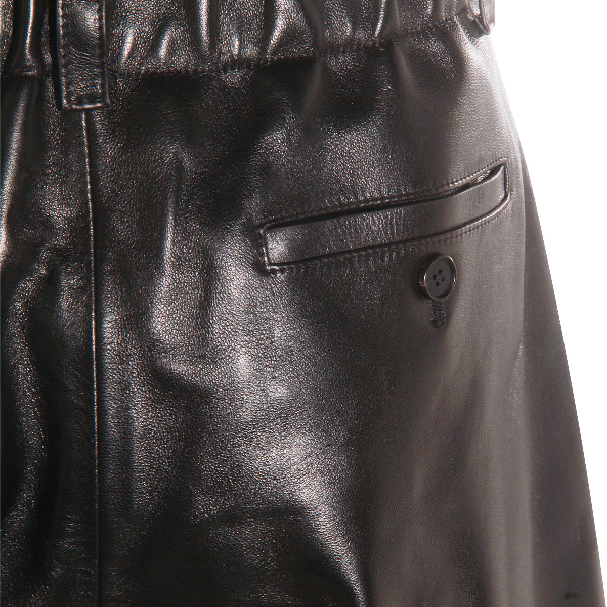BLACK LEATHER PANTS