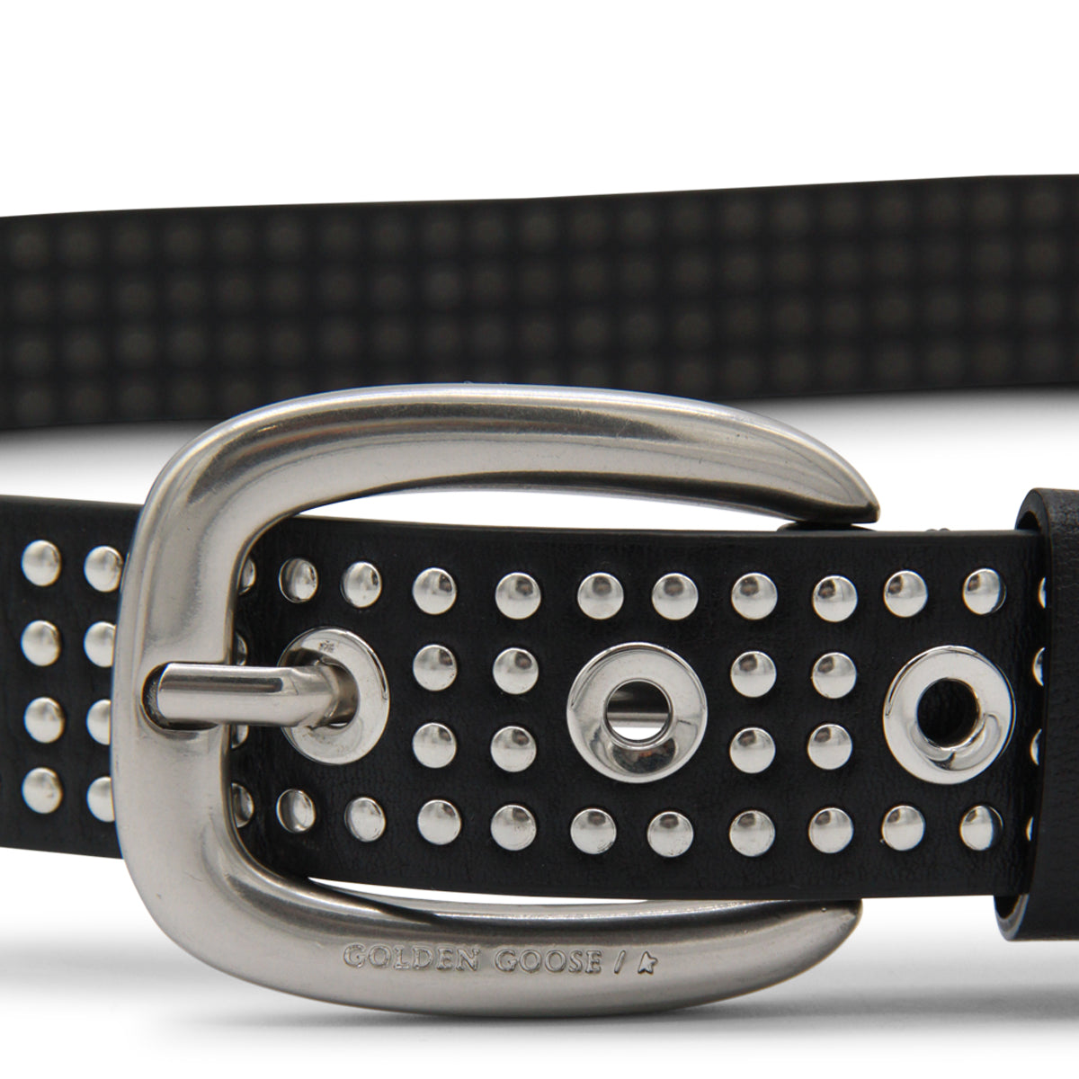 BLACK LEATHER BELT