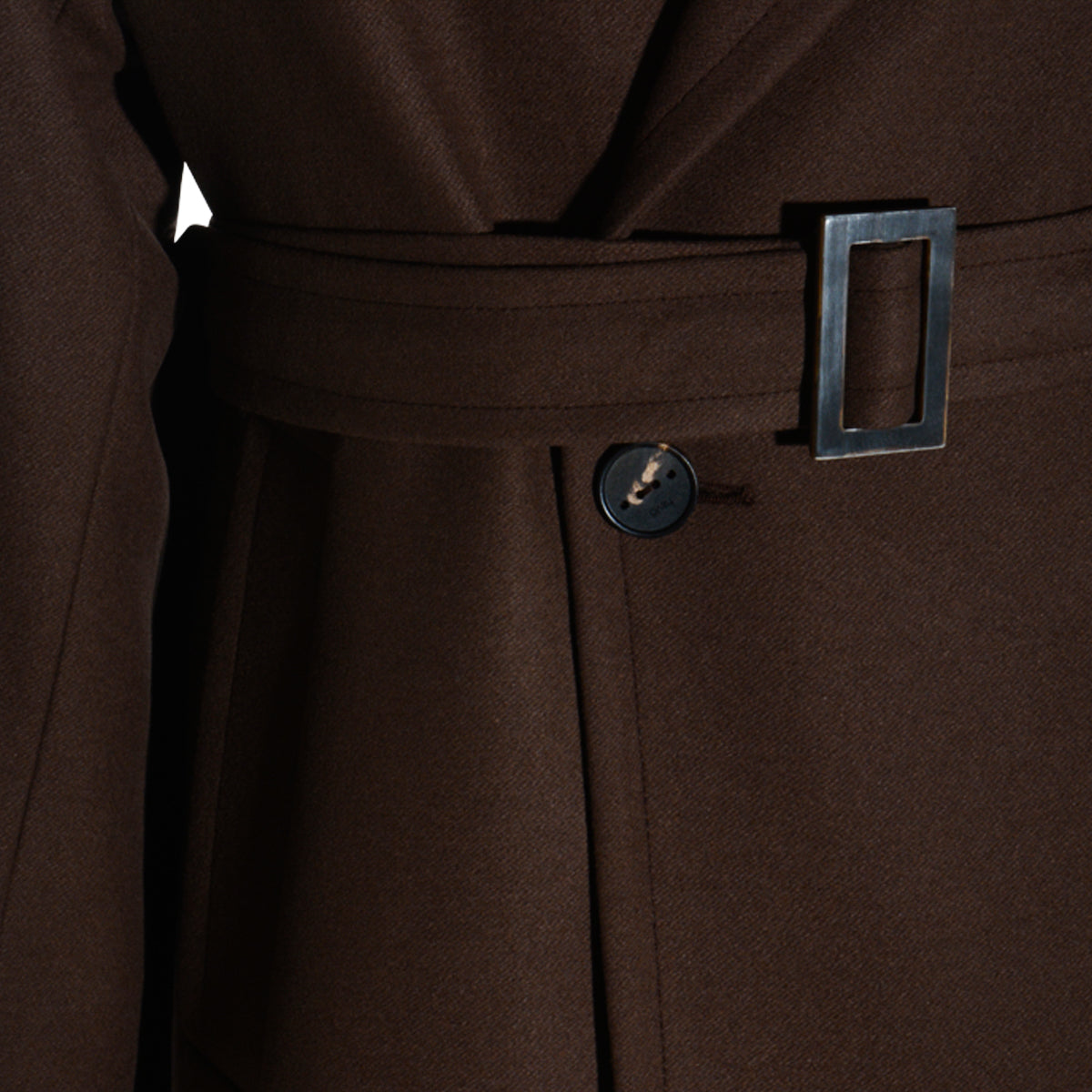 BROWN WOOL COAT