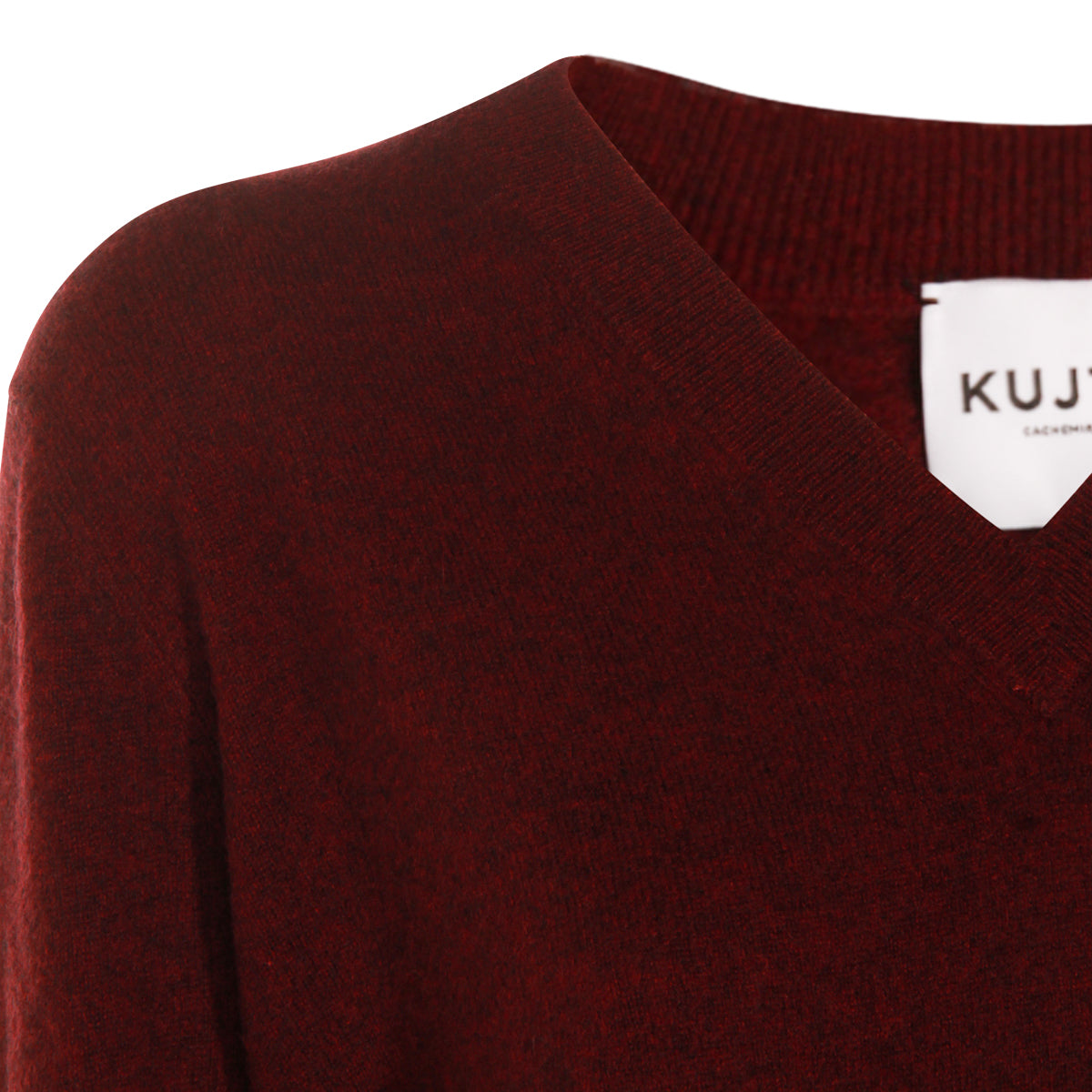 RED CASHMERE KNITWEAR