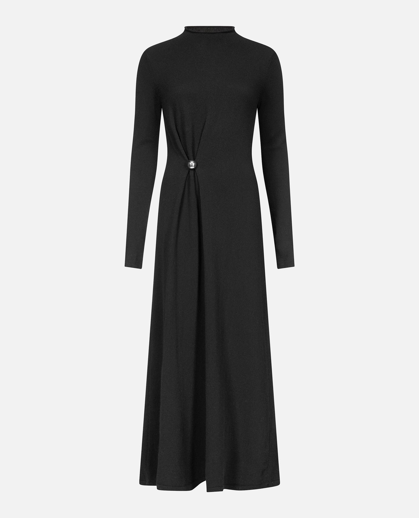 LUCERO DRAPED KNIT DRESS