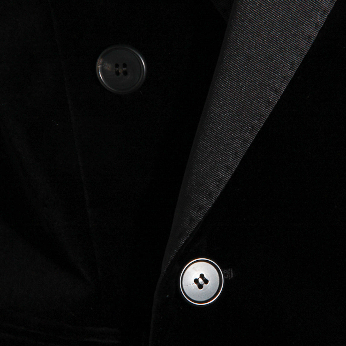 BLACK COTTON ORARIO BLAZER