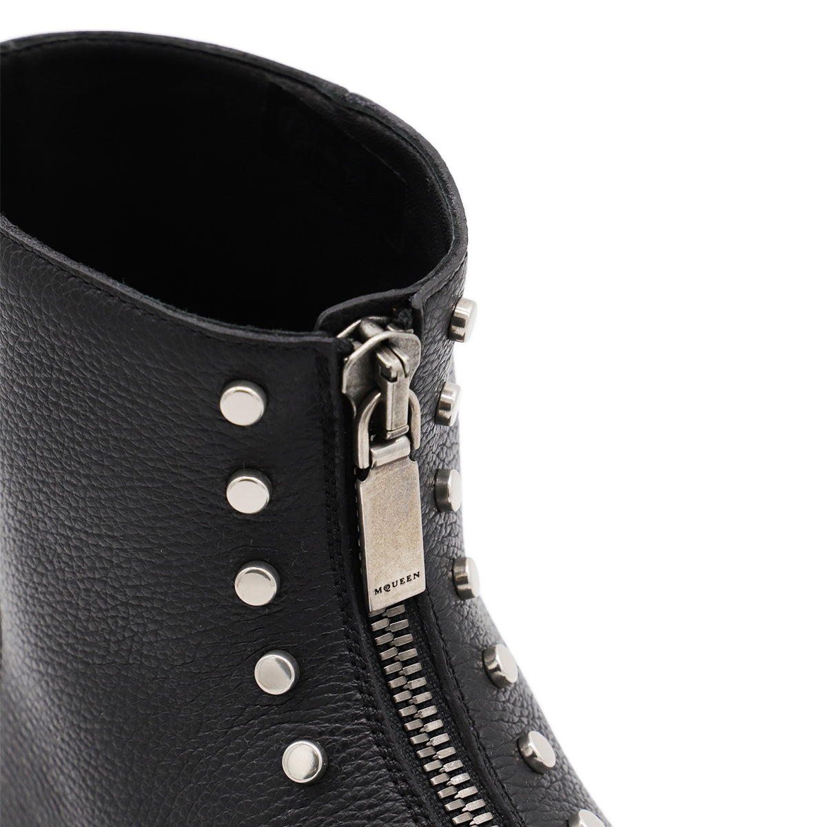 BLACK LEATHER BOOTS