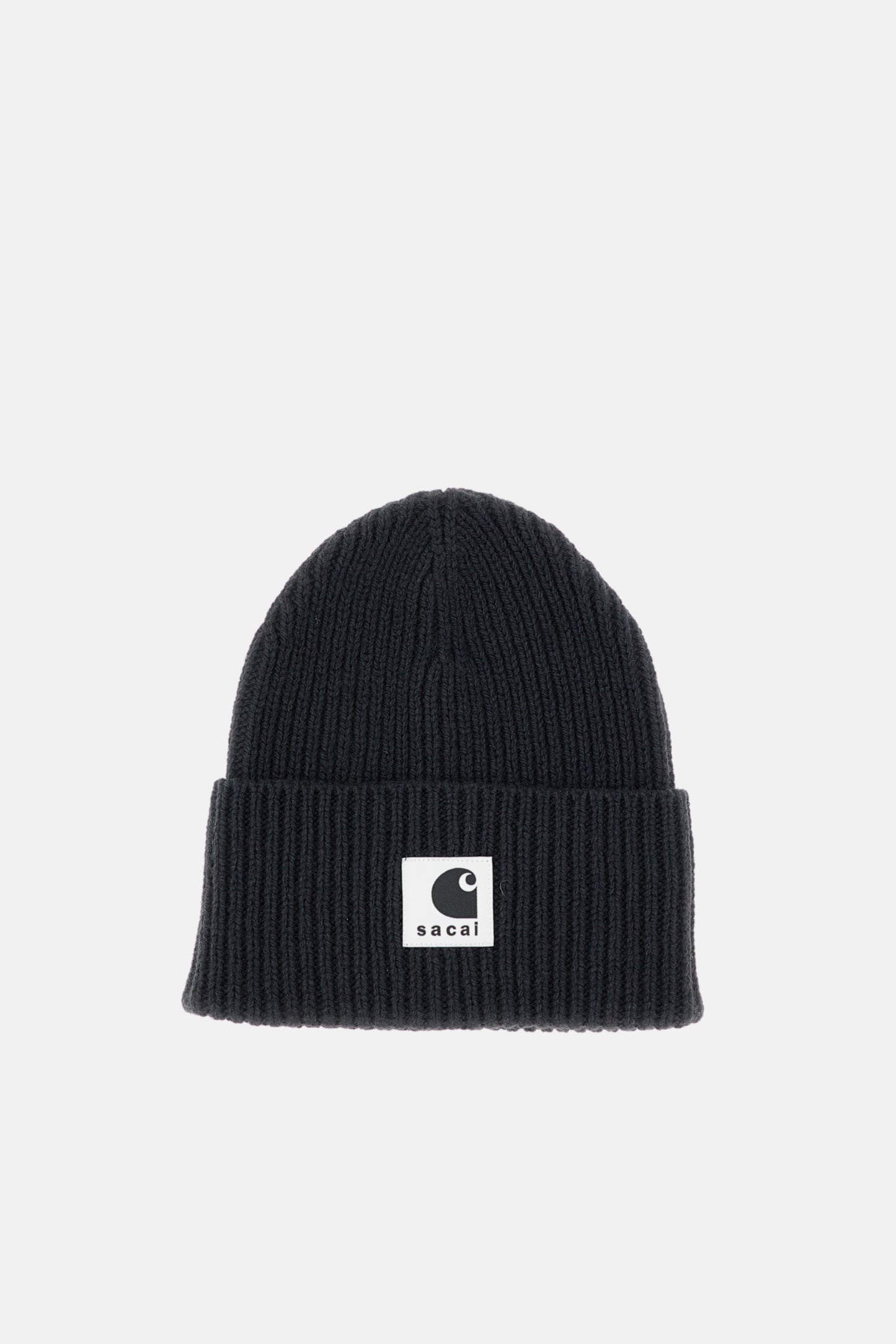 WOOL-BLEND BEANIE SACAI × CARHARTT WIP