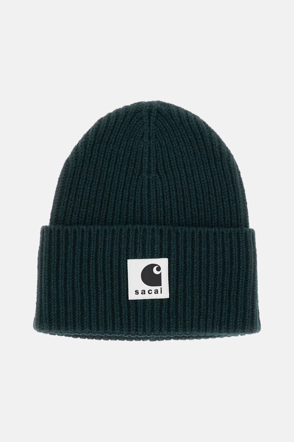 WOOL-BLEND BEANIE SACAI × CARHARTT WIP