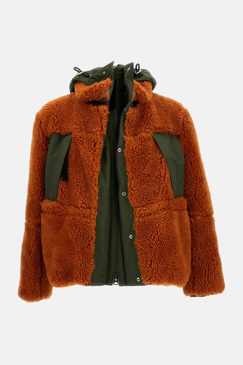 FAUX SHEARLING BLOUSON