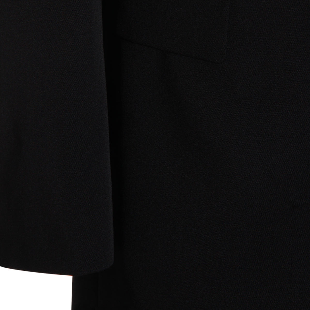 BLACK WOOL BLAZER