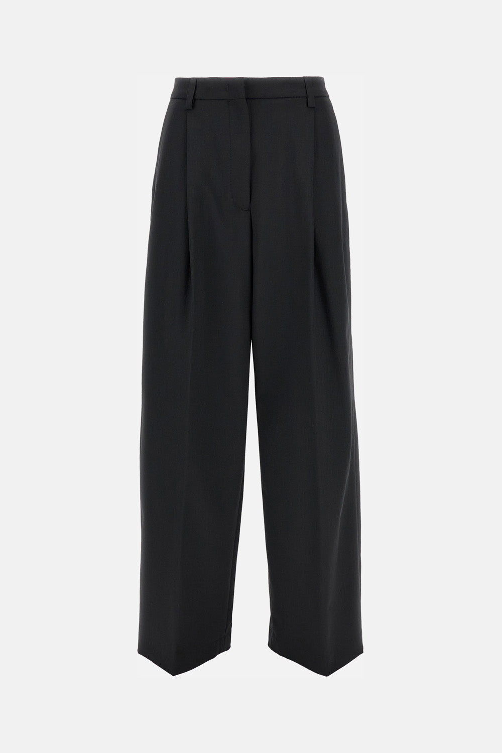 WOOL BLEND TROUSERS