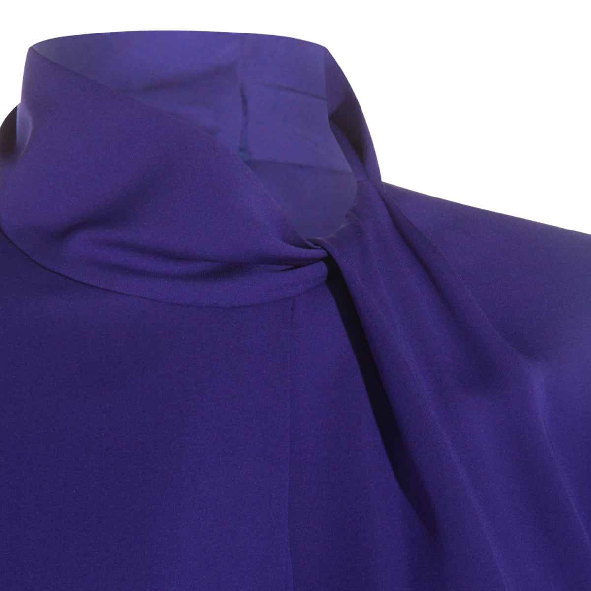 PURPLE SILK TOP