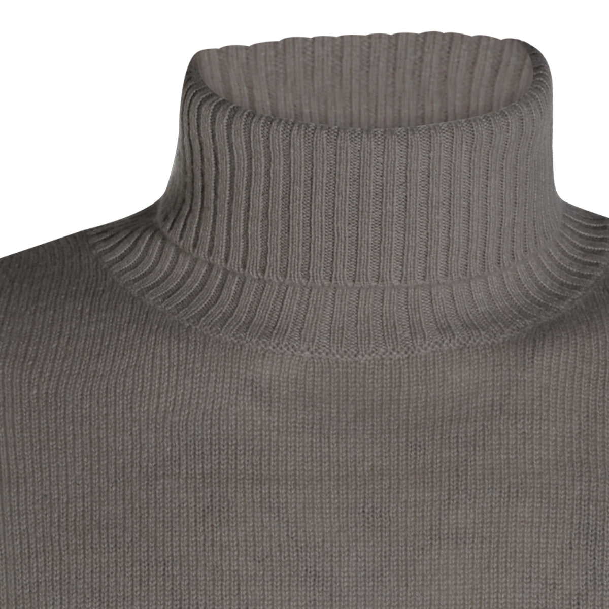 TAUPE CASHMERE KNITWEAR