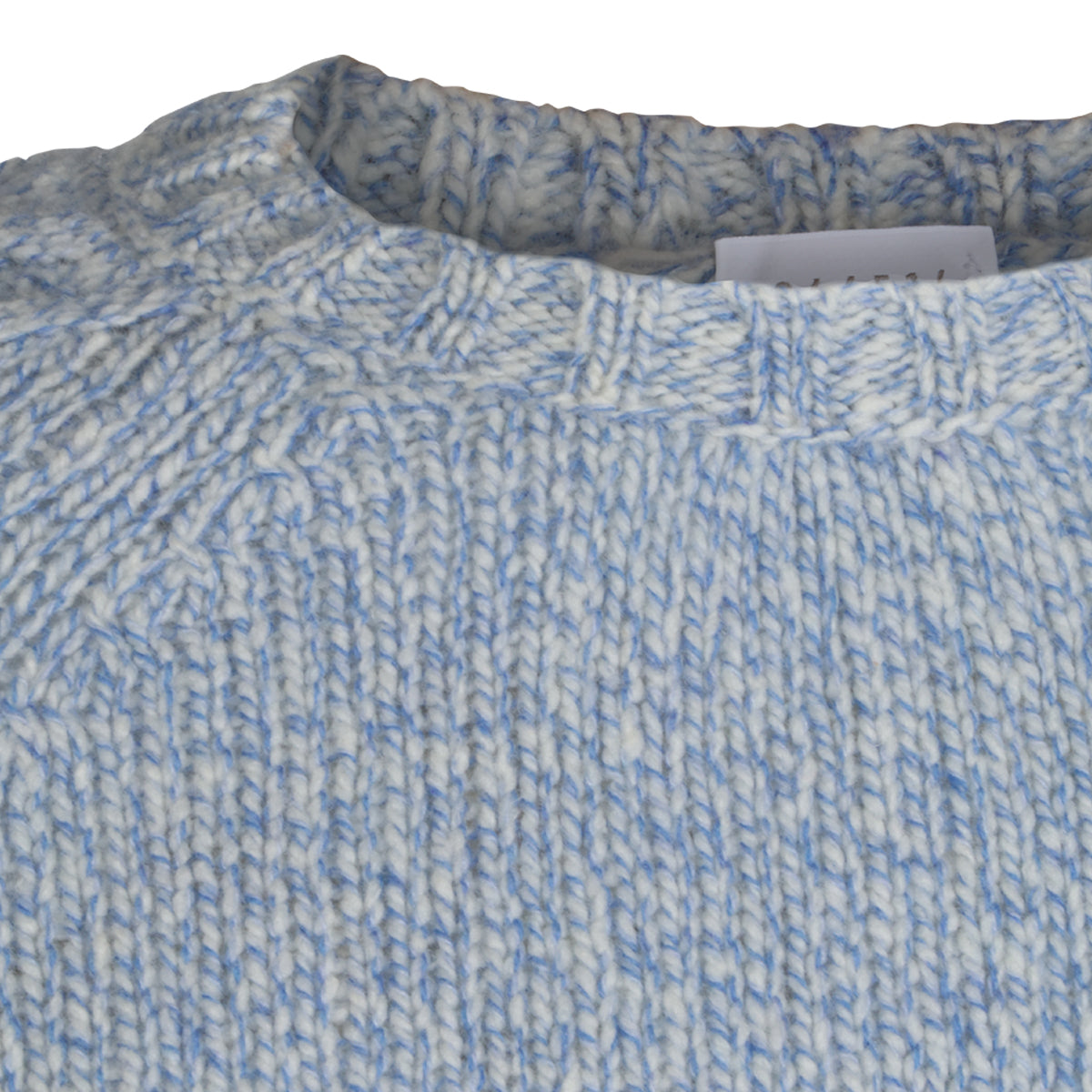 MORNING SLATE CASHMERE AND WOOL KNITWEAR