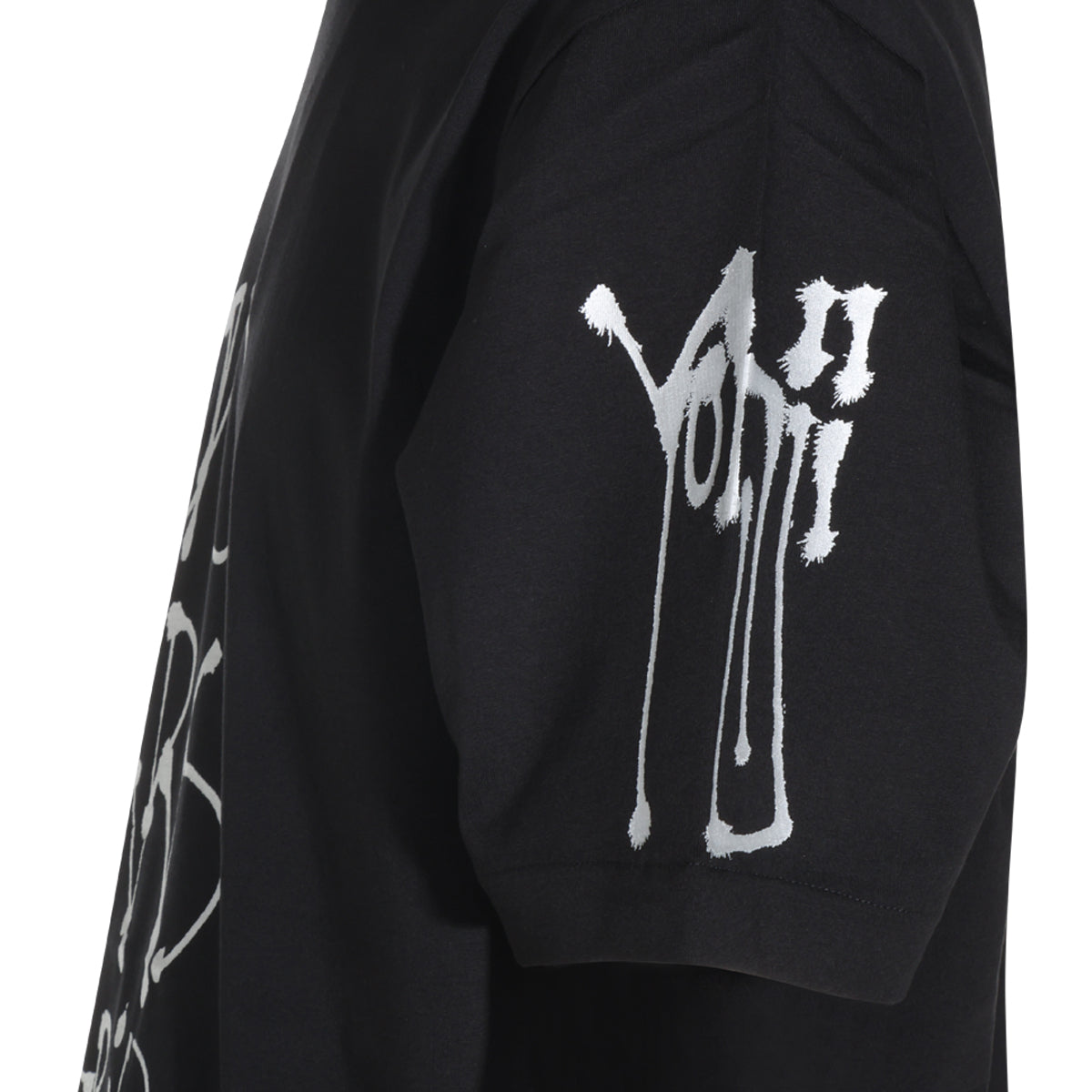 BLACK COTTON T-SHIRT