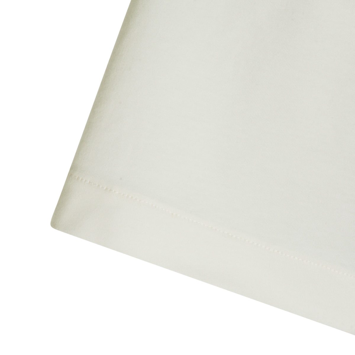 CHALK WHITE COTTON T-SHIRT