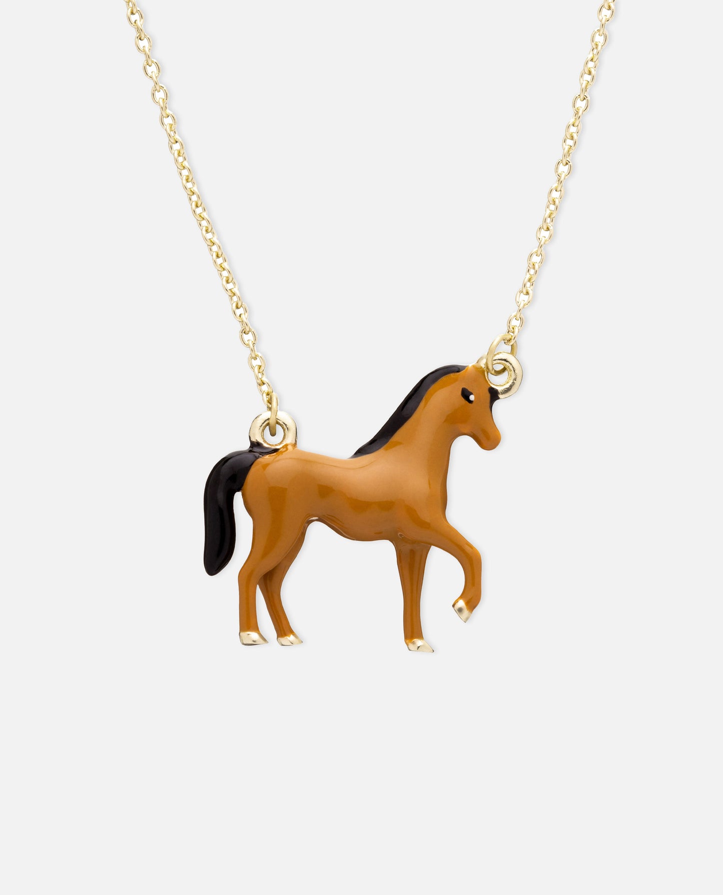 CABALLO ENAMEL NECKLACE
