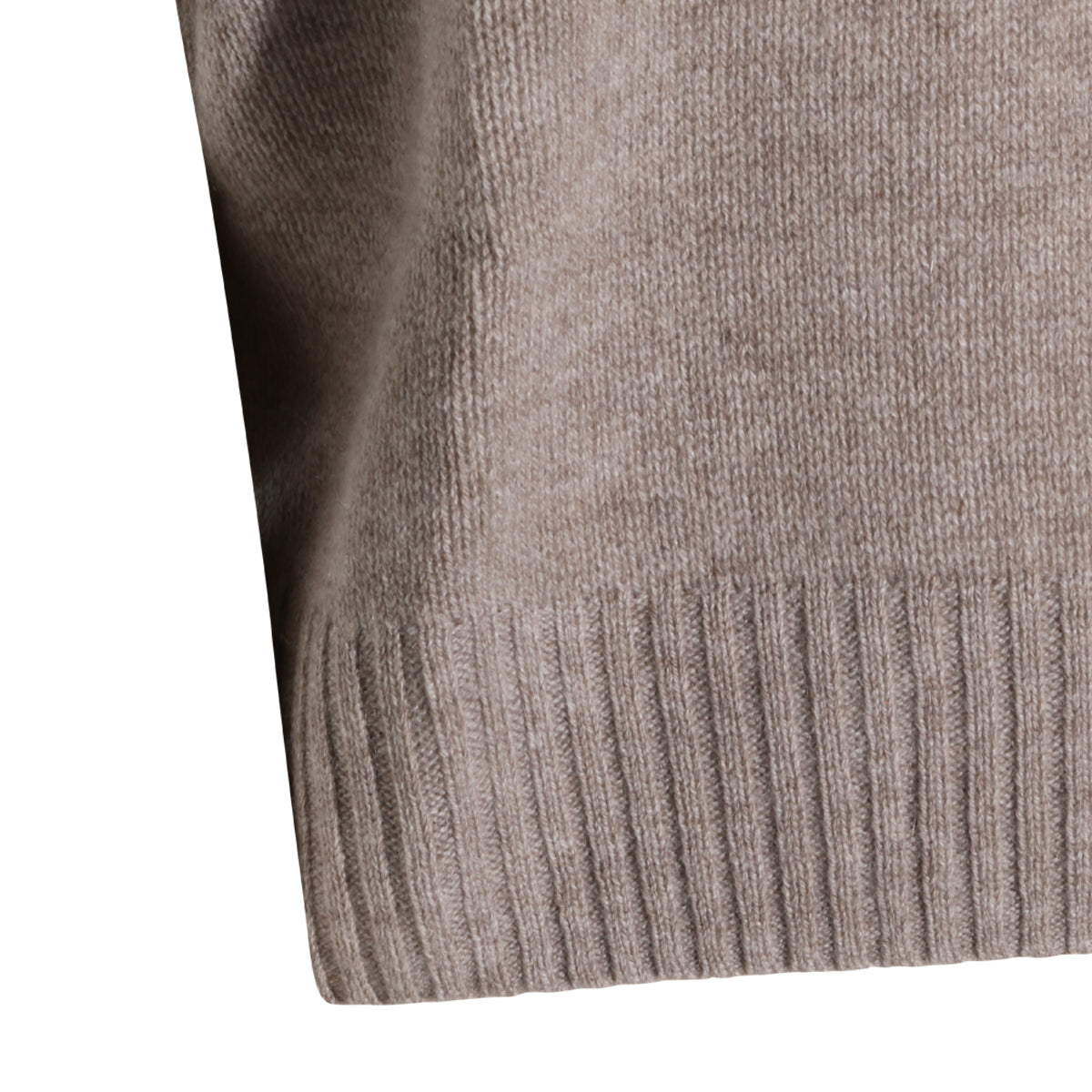BEIGE WOOL KNITWEAR