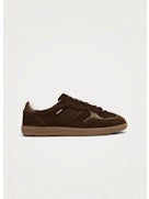 TB.490 RIFE CHOCOLATE BROWN LEATHER SNEAKERS