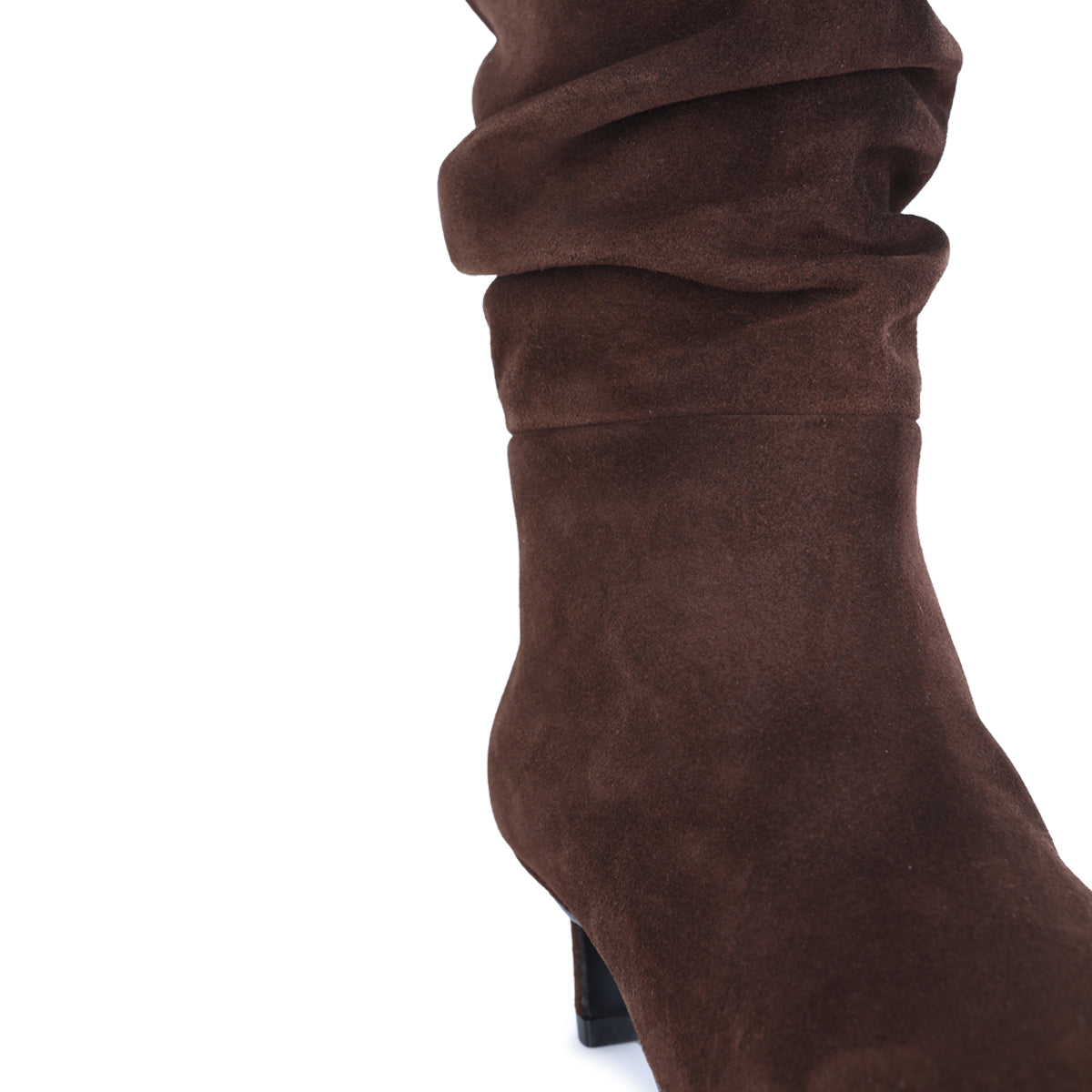 BROWN SUEDE BOOTS