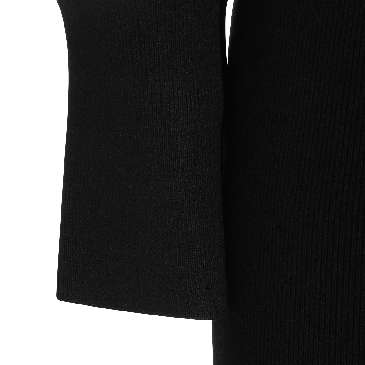 BLACK STRETCH IMANE DRESS