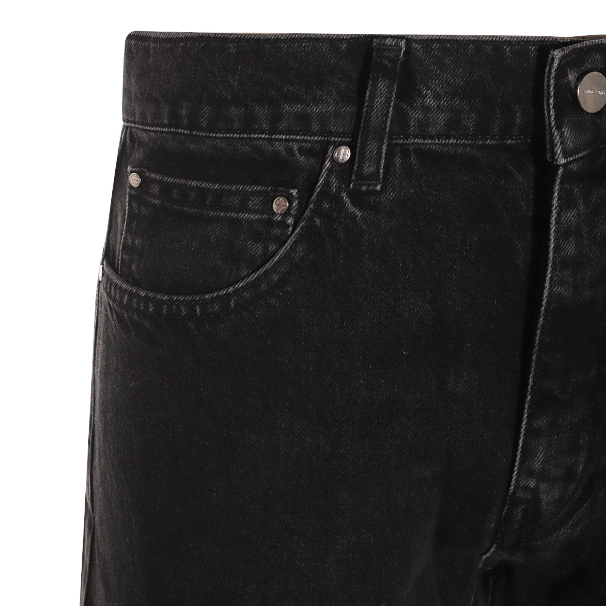 BLACK COTTON DENIM JEANS