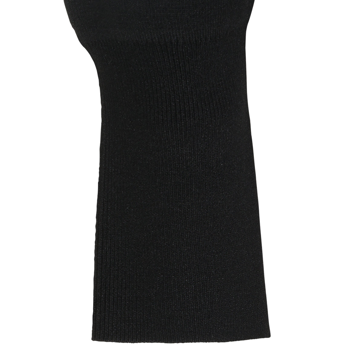 BLACK STRETCH IMANE SWEATER