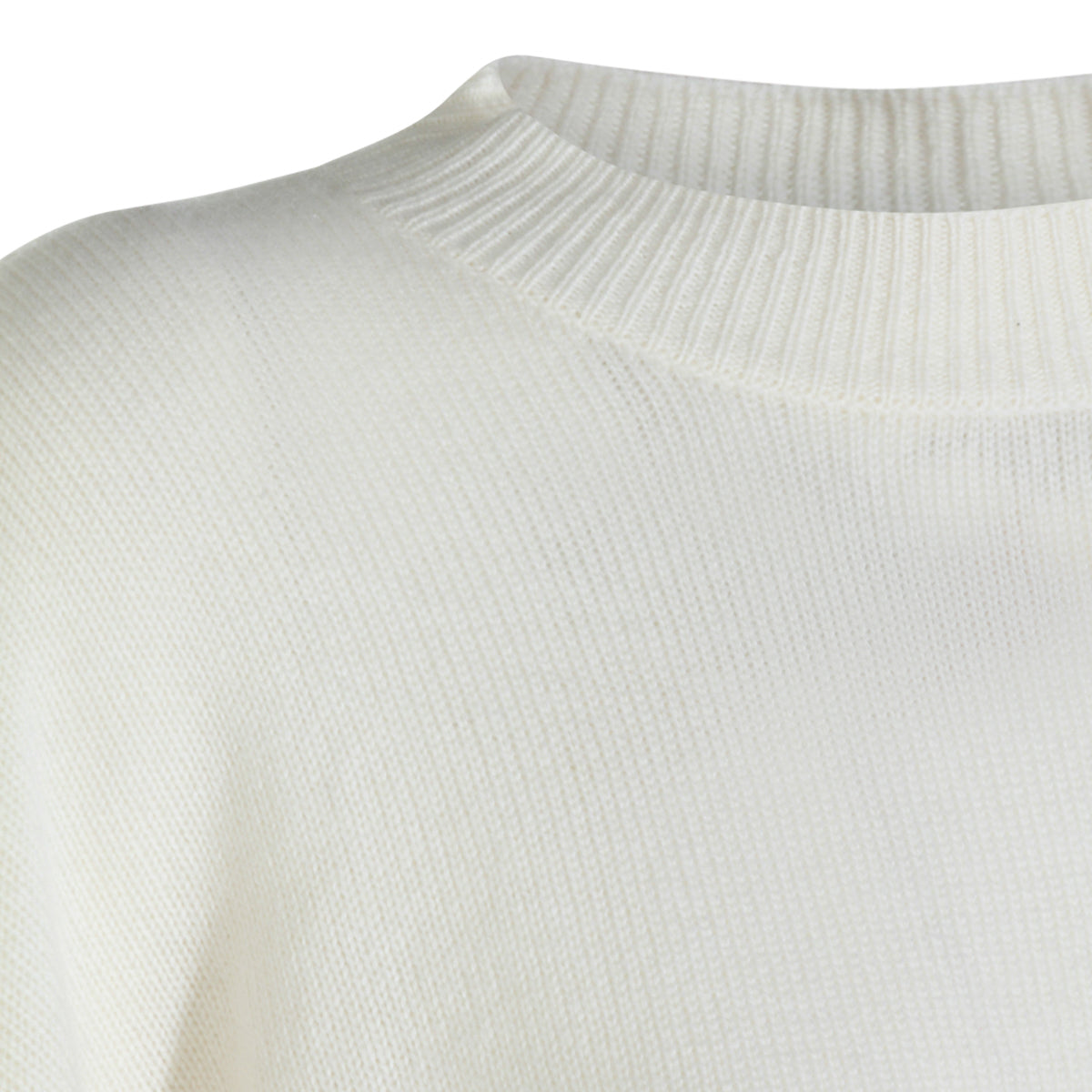 CREAM WOOL LEE KNITWEAR