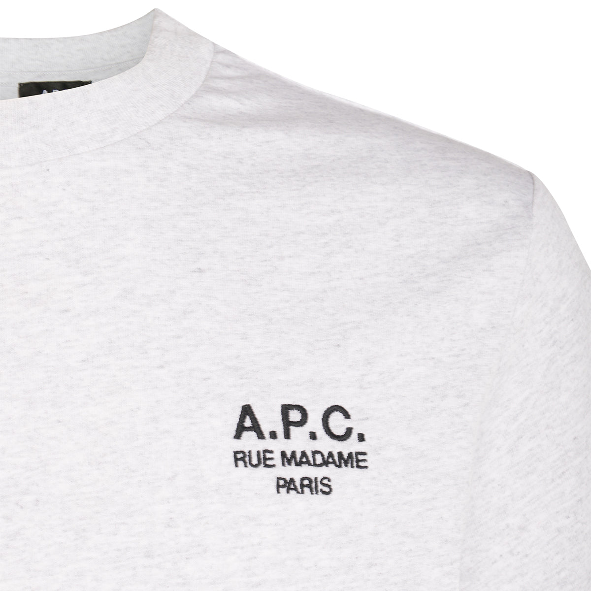 DARK GREY COTTON T-SHIRT