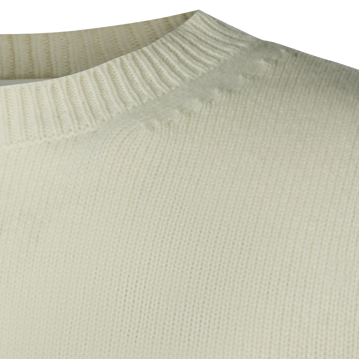 ECRU WOOL KNITWEAR