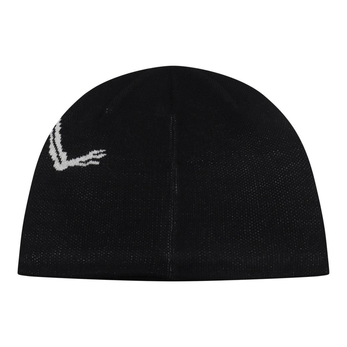 BLACK WOOL BEANIE