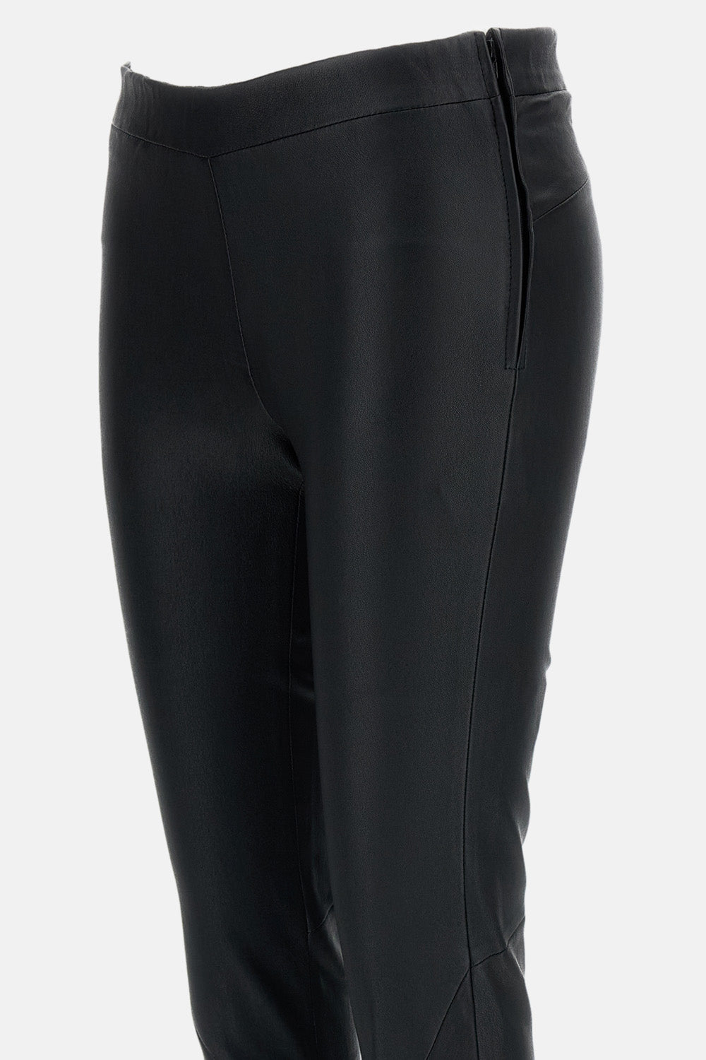 STRETCH LEATHER LEGGINS TROUSERS