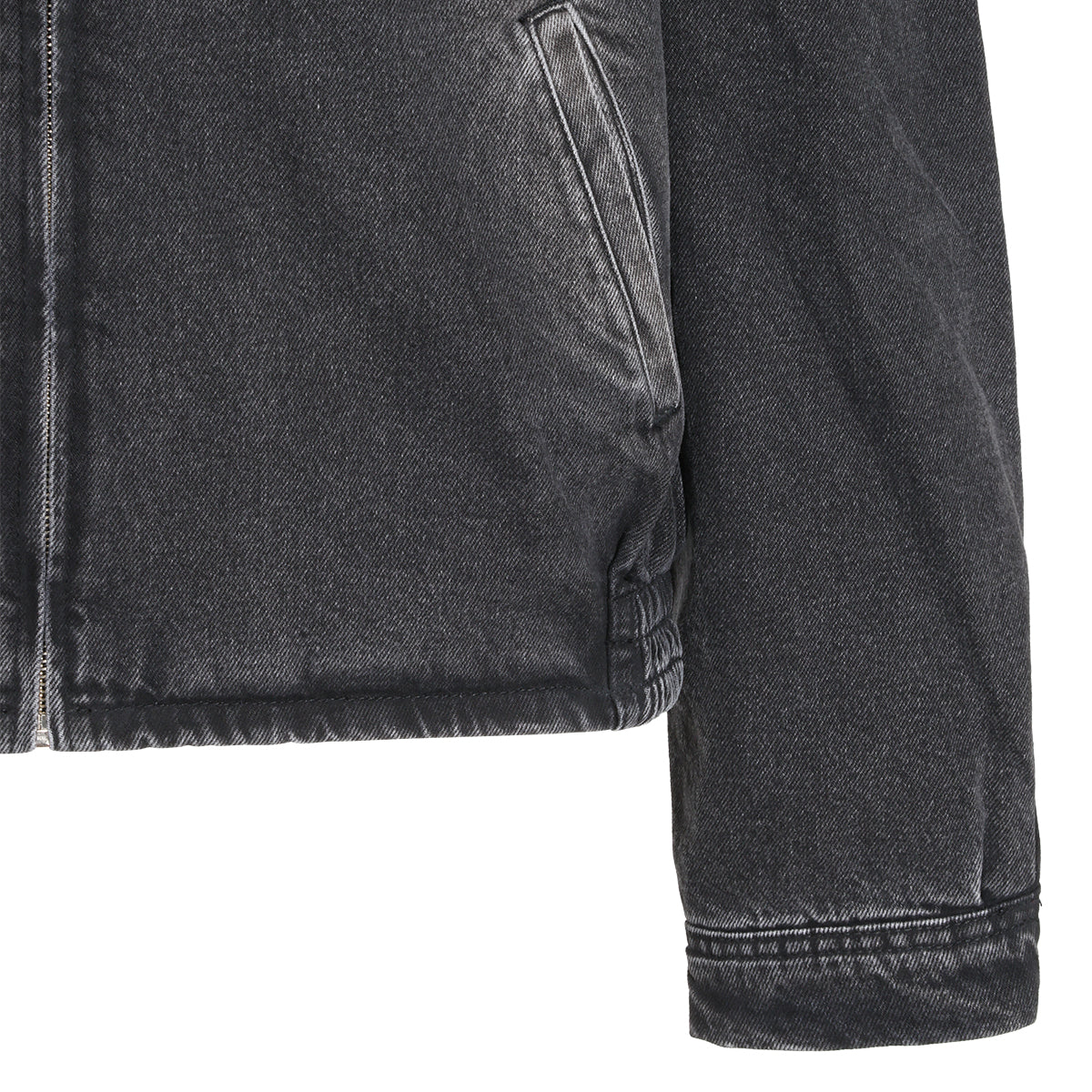 BLACK COTTON CASUAL JACKET