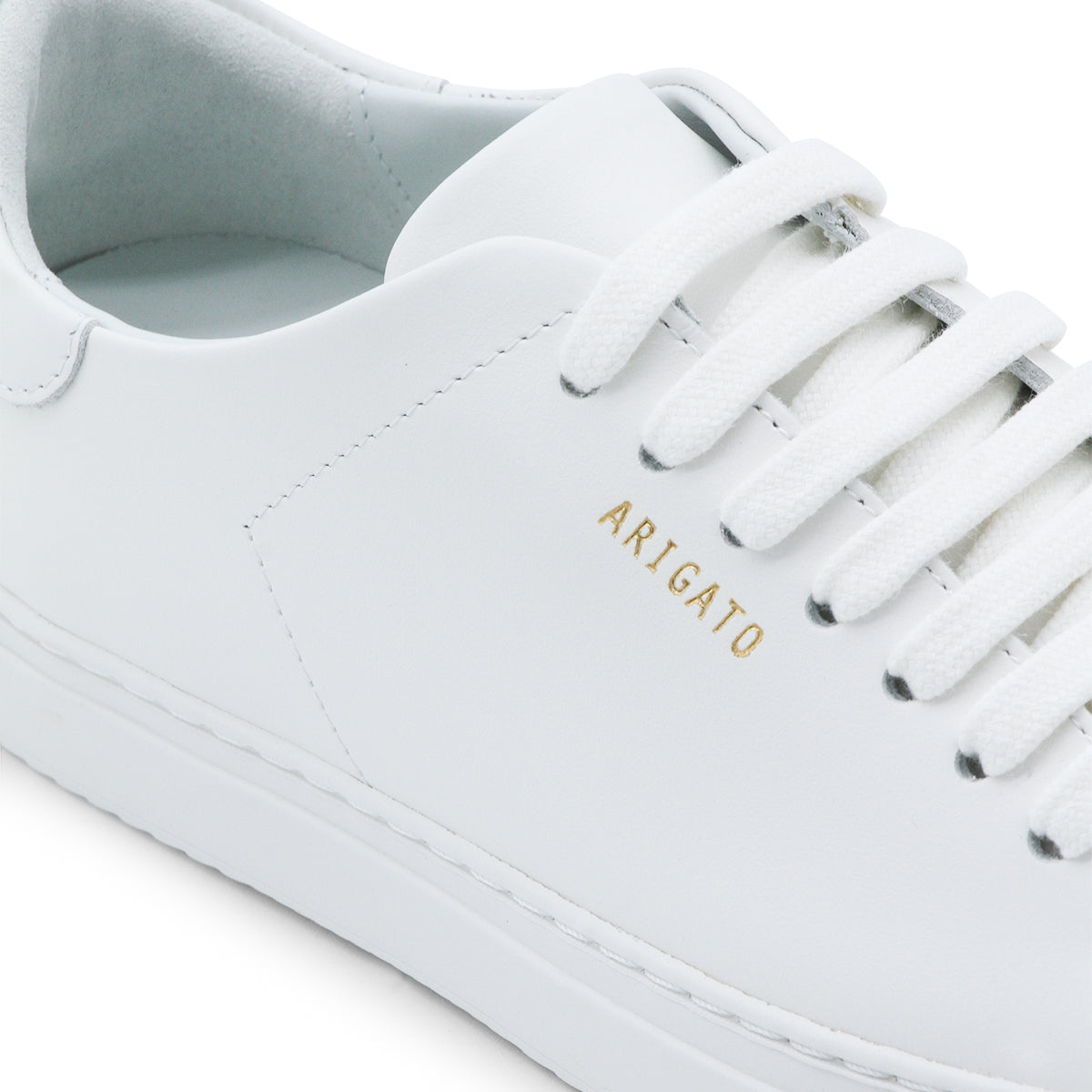 WHITE LEATHER SNEAKERS