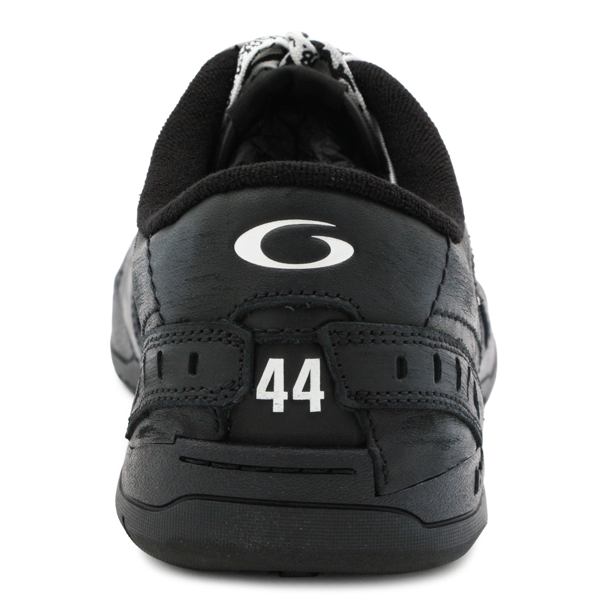 BLACK LEATHER HAMPTON SNEAKERS