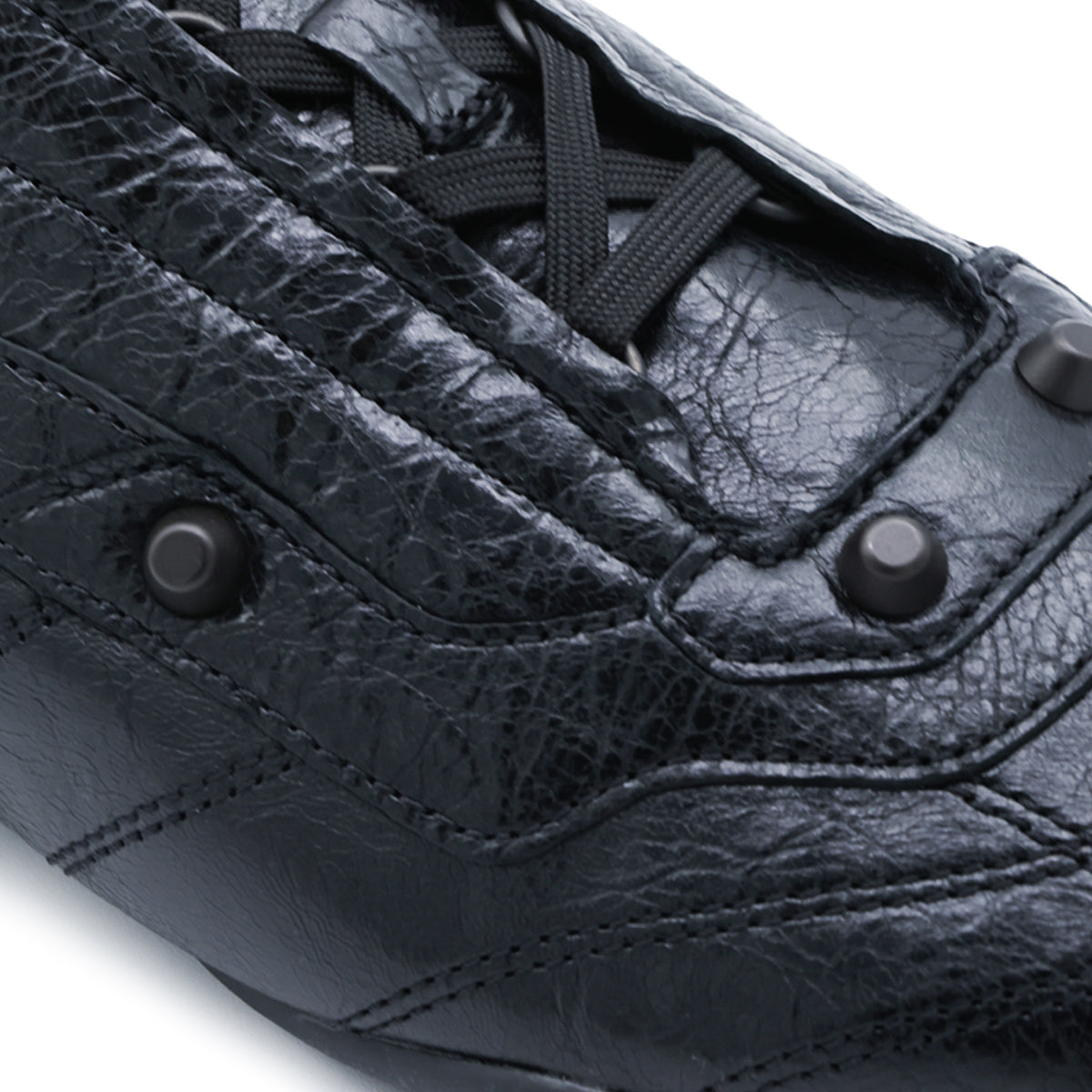 BLACK LEATHER CITY SNEAKERS