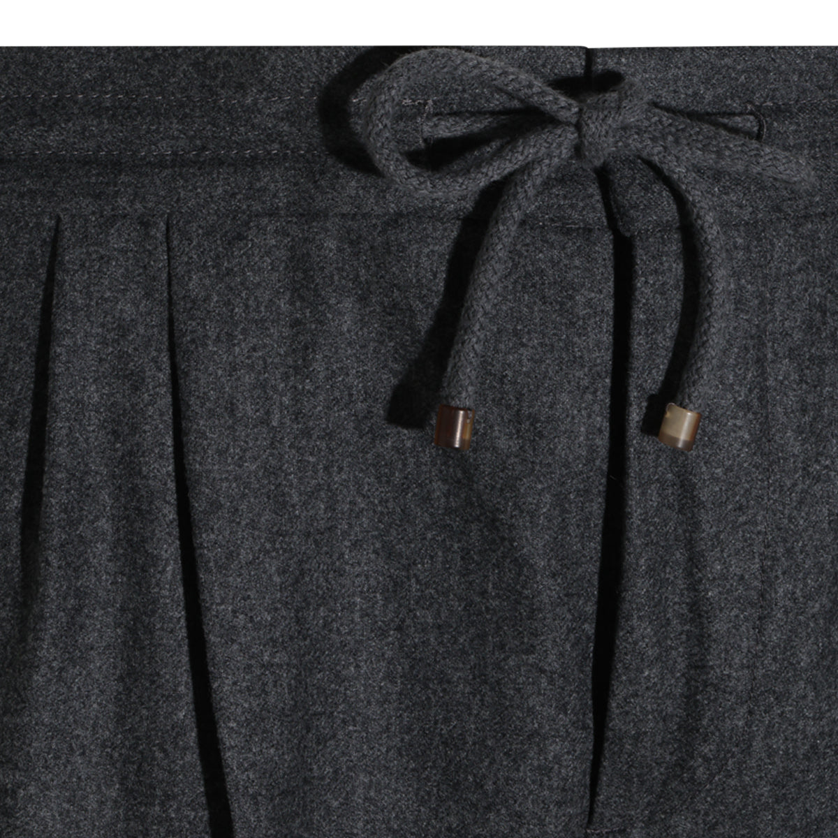 DARK GREY WOOL PANTS