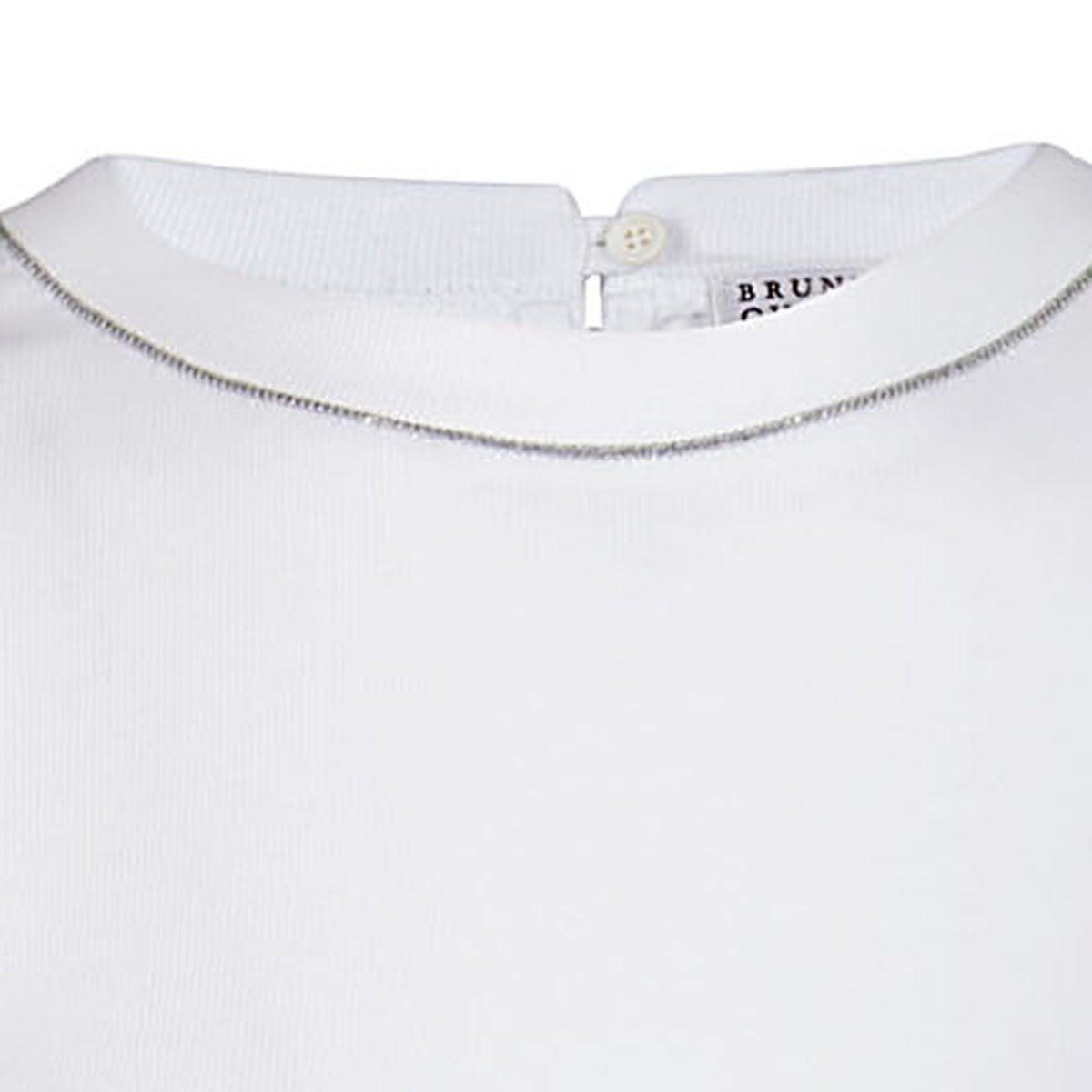 WHITE STRETCH COTTON TOP
