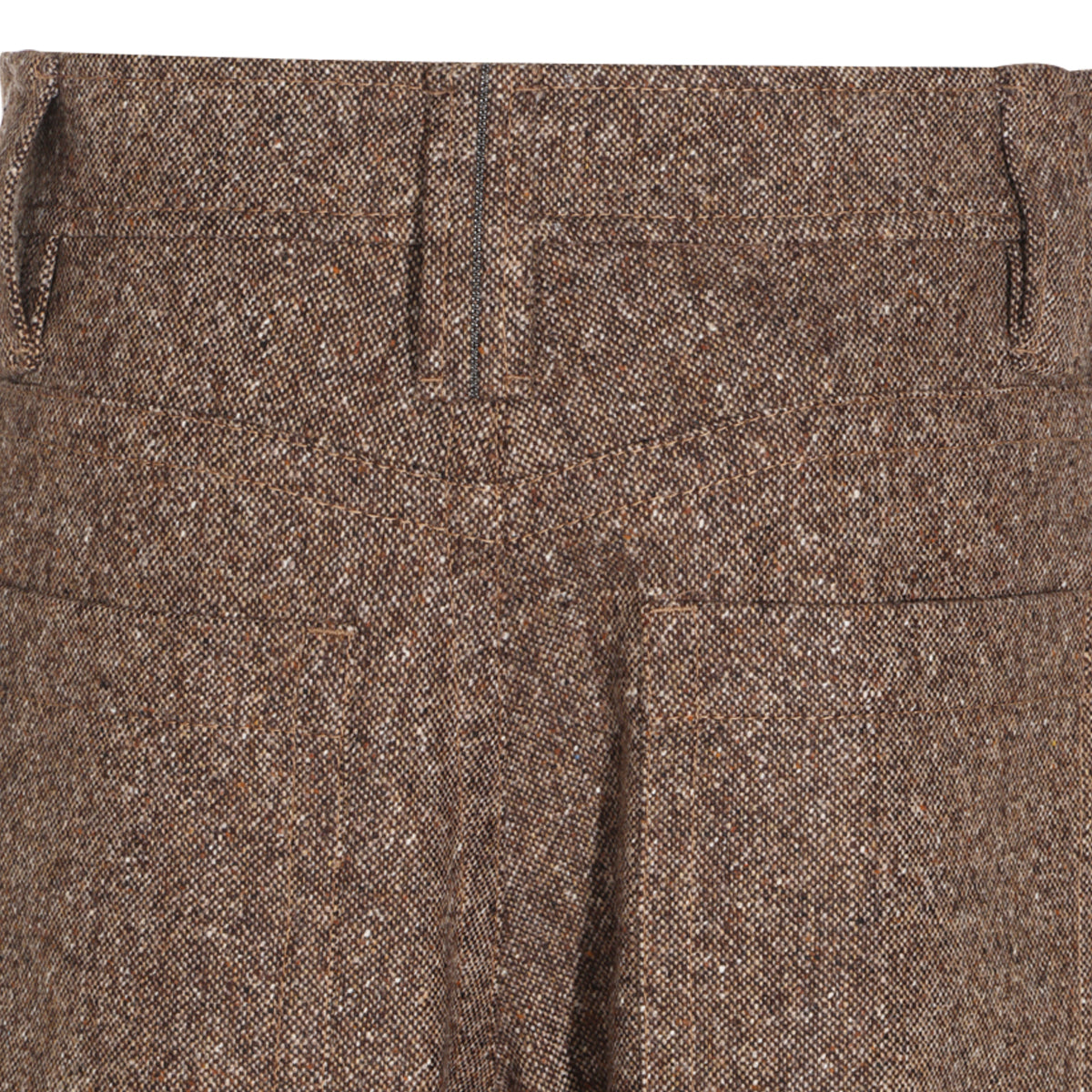 BROWN WOOL PANTS