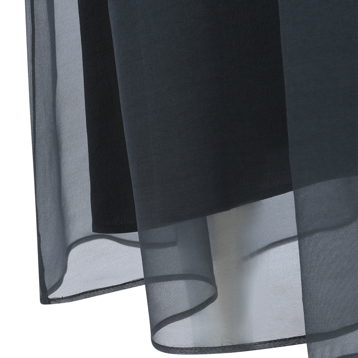 LIGNITE TULLE LONG SKIRT