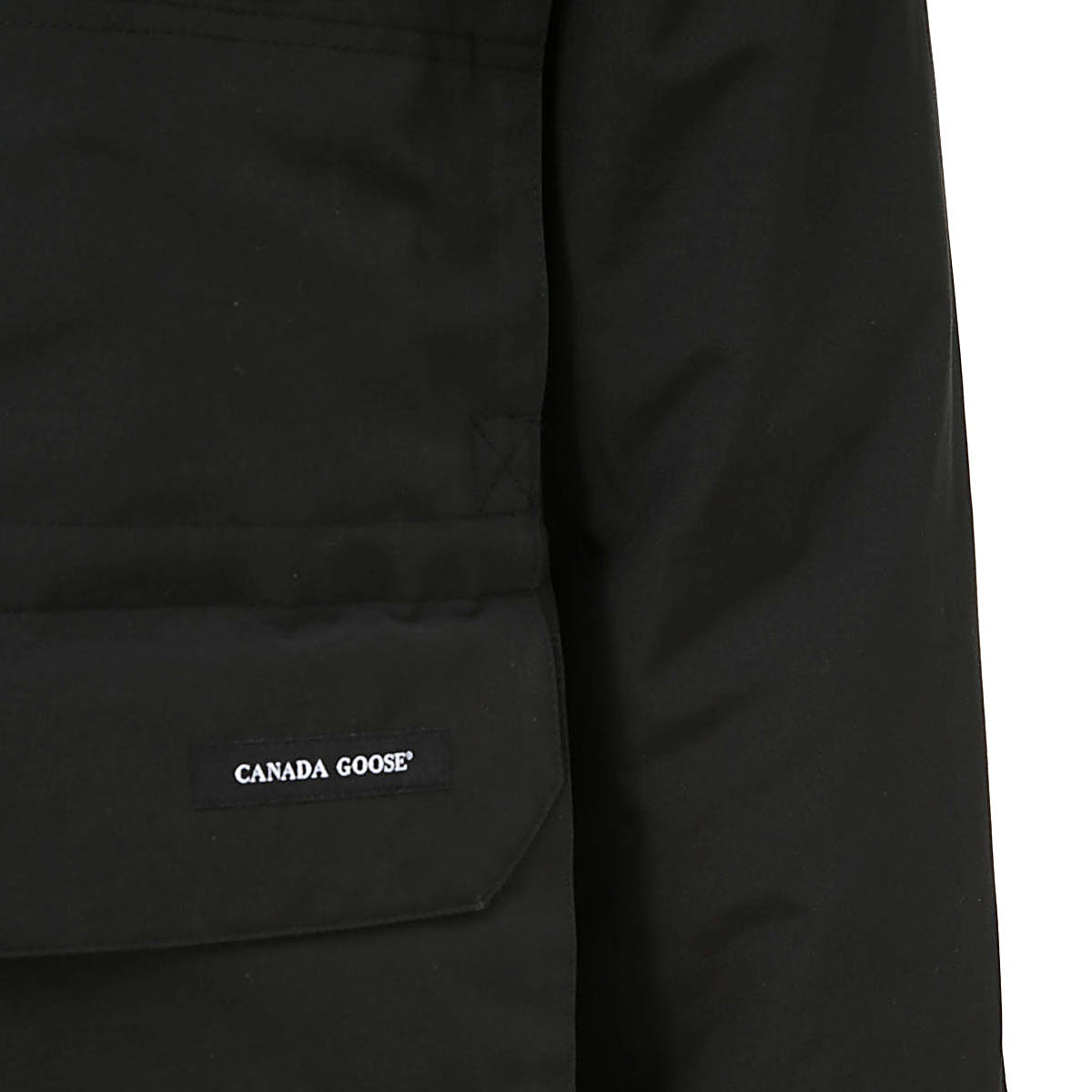 BLACK EXPEDITION PARKA DOWN JACKET