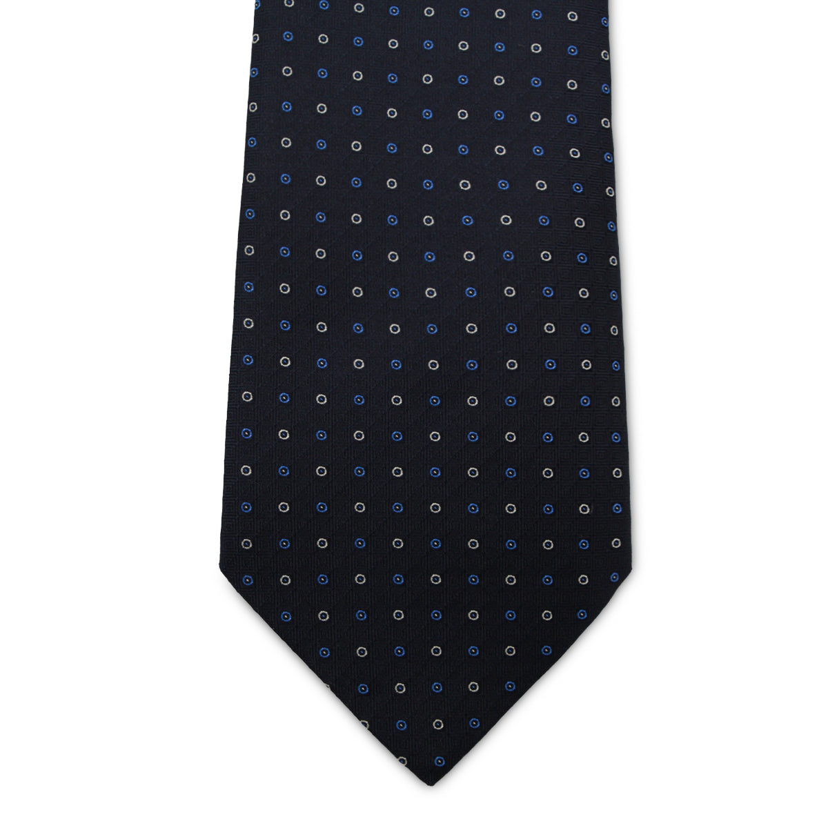 NAVY SILK TIE