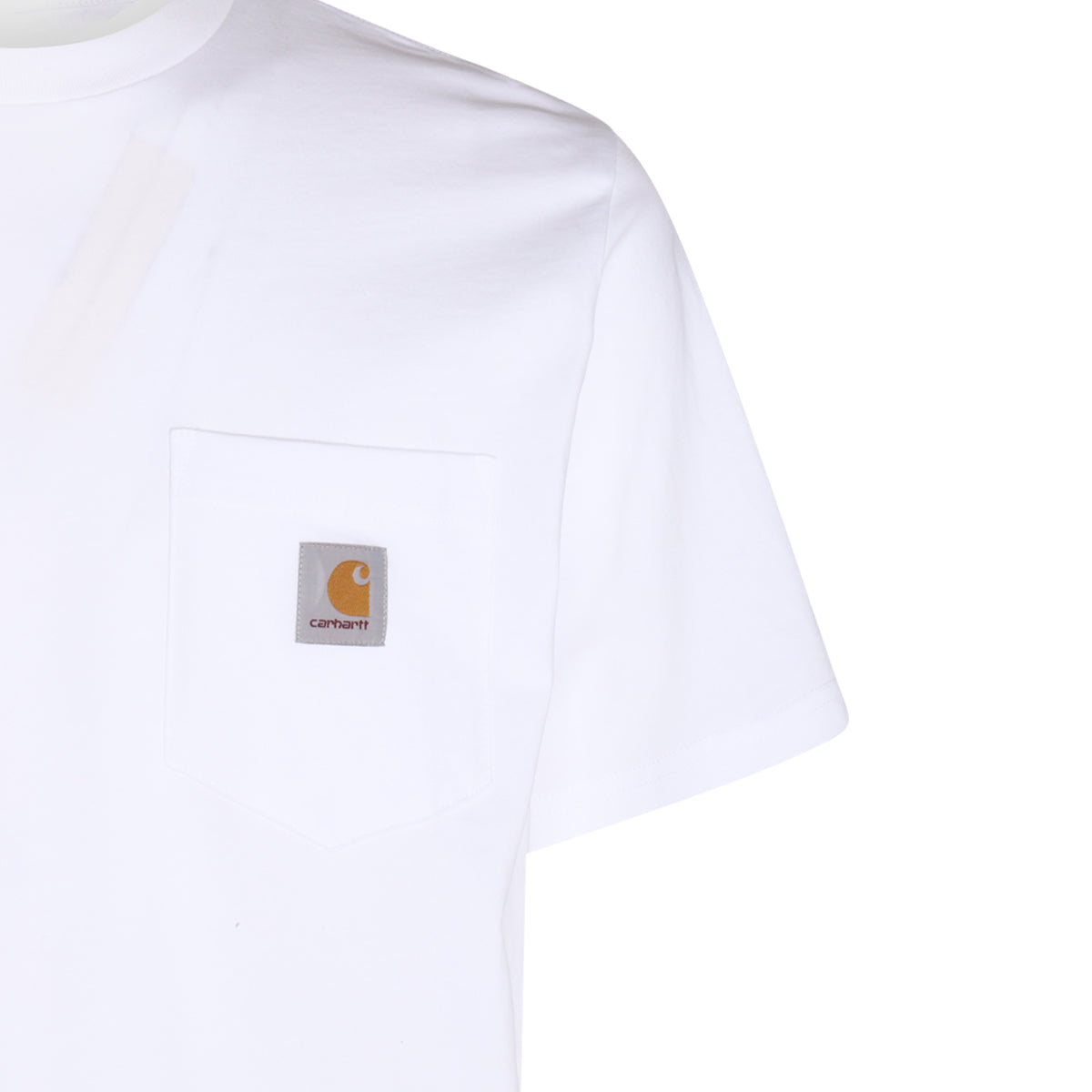 WHITE COTTON T-SHIRT