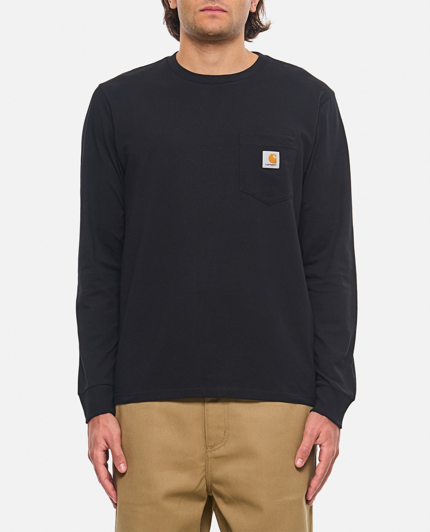 L/S POCKET T-SHIRT COTTON SINGLE JERSEY