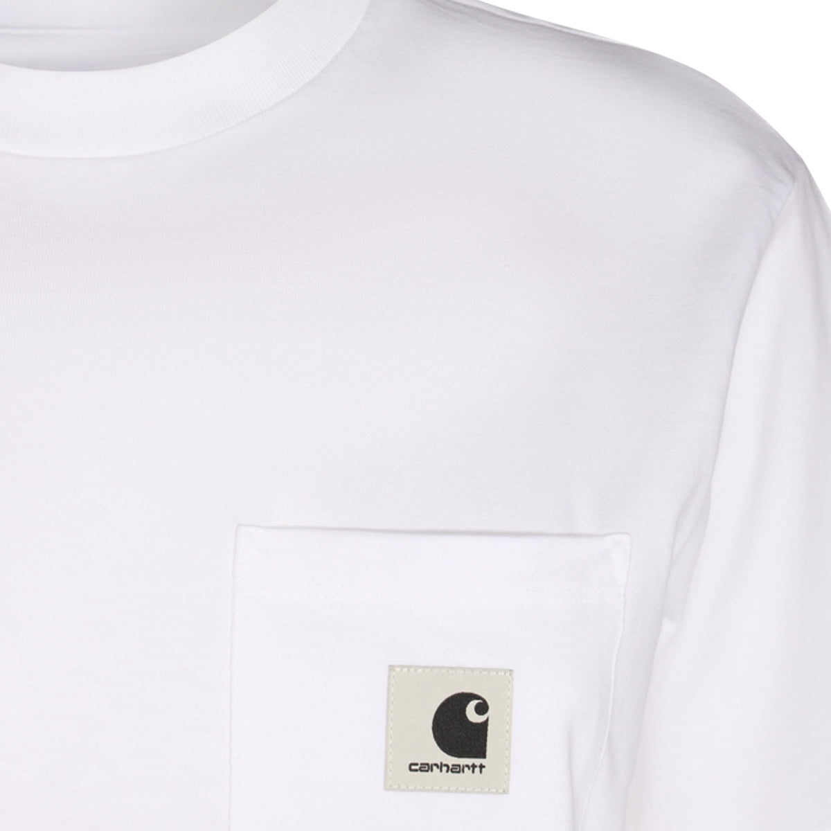 WHITE COTTON T-SHIRT
