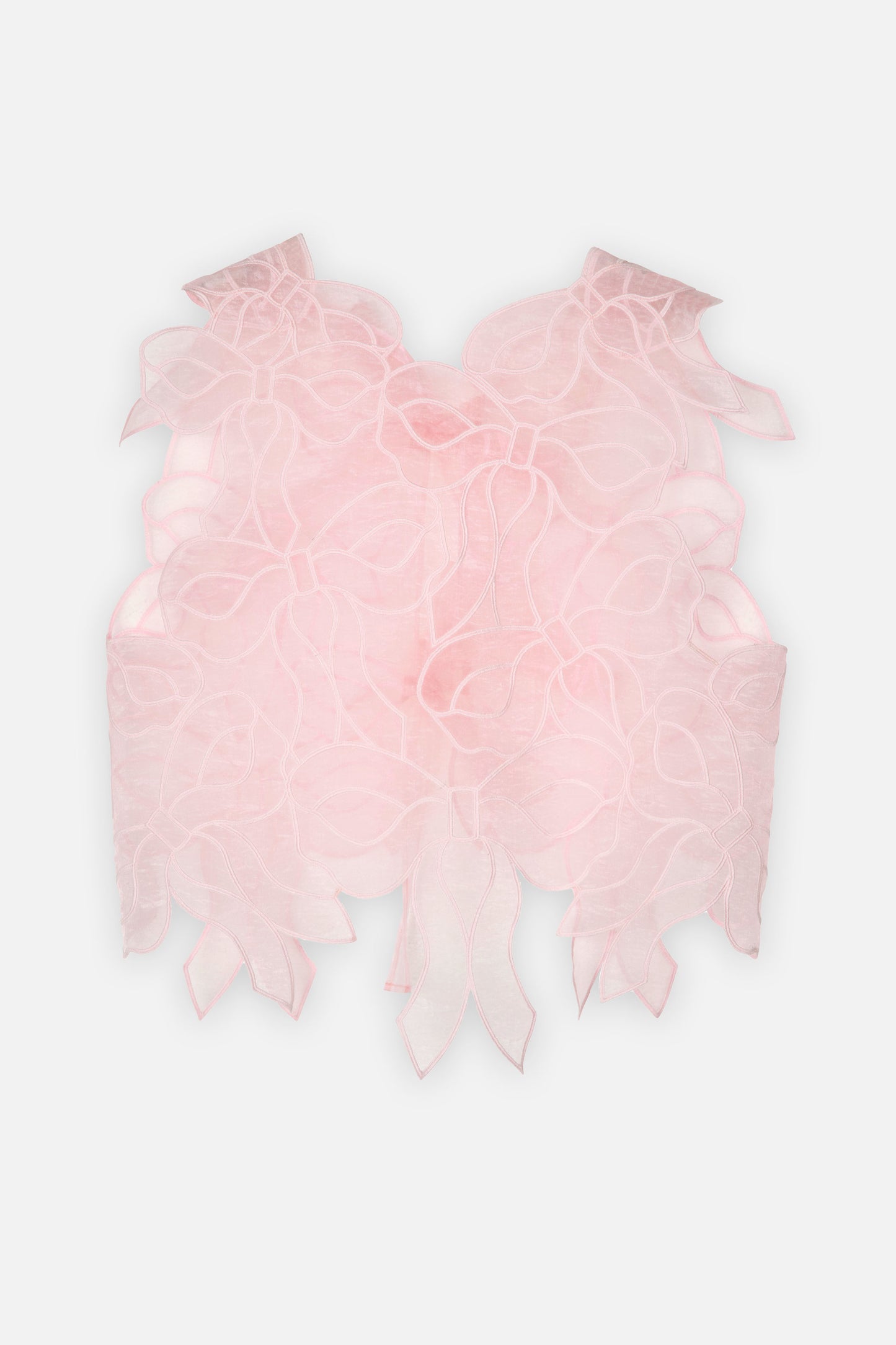 CBAYA TOP BOW EMBROIDERY