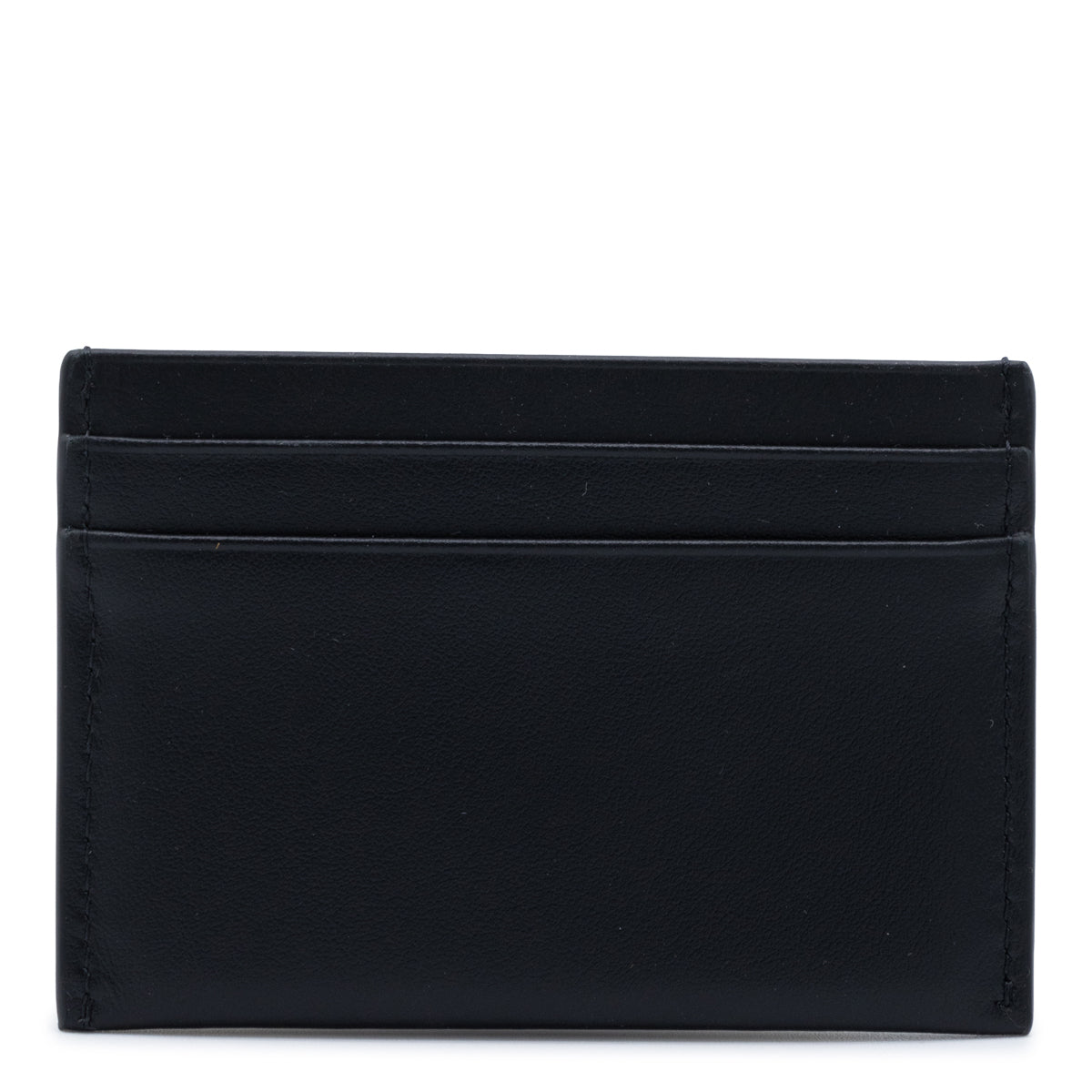 BLACK LEATHER CARD HOLDER