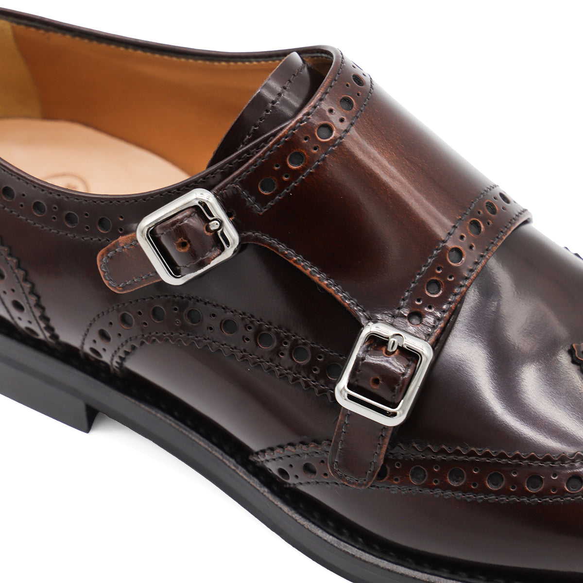 BROWN LEATHER FORMAL SHOES